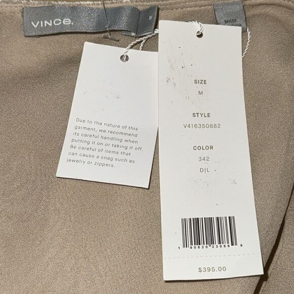 NWT Vince Velvet Cami Dress Dill Medium Revolve - Picture 11 of 13